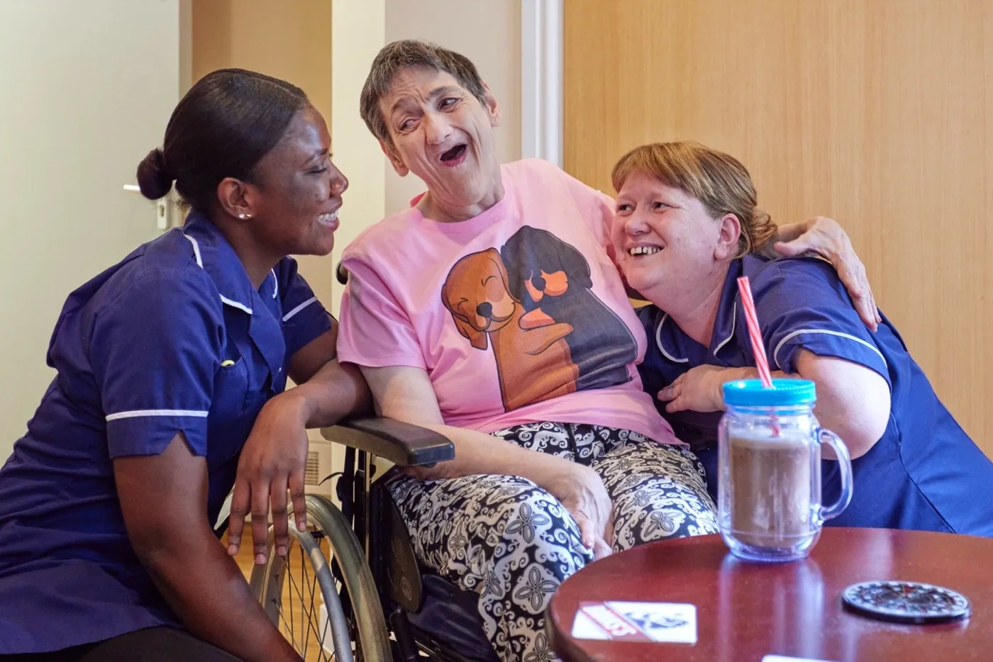 Interior of a Future Care Group care home